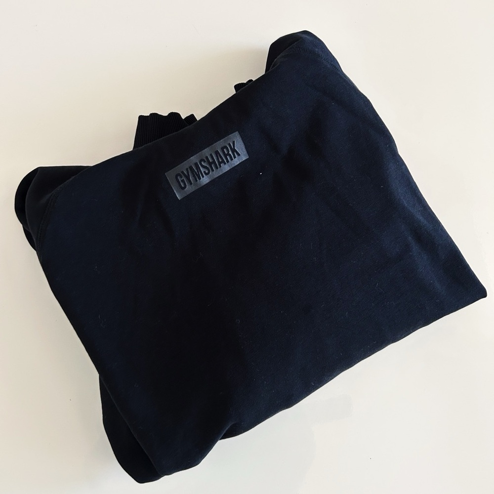 Gymshark Black Block Oversized Hoodie - XS Oversized Fit